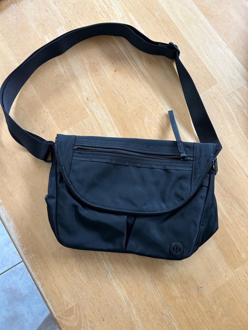 Lululemon Festival Bag II Black Crossbody Bag